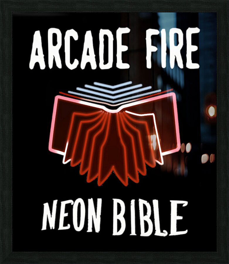 Arcade Fire 52 Picture Frame print