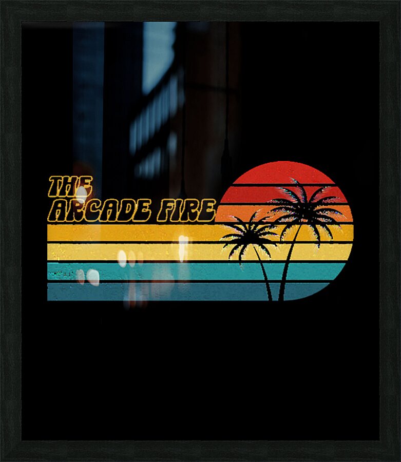 Arcade Fire 54 Picture Frame print