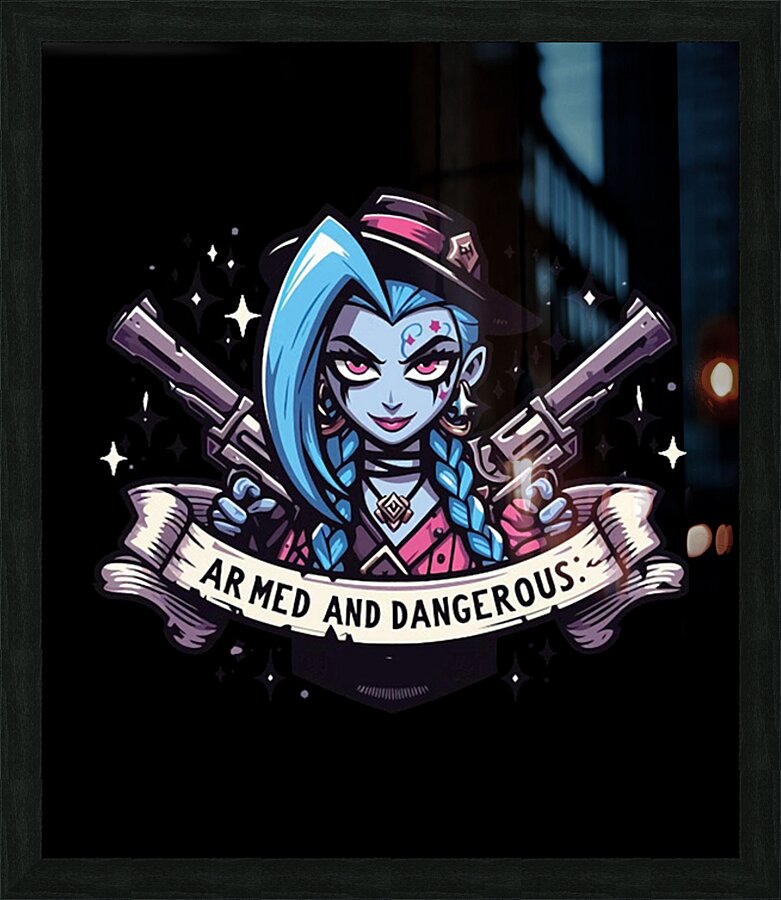 Arcane 21 Picture Frame print