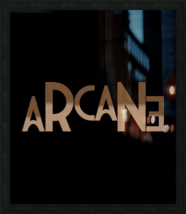 Arcane 27 Picture Frame print