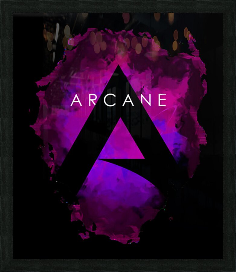 Arcane 42 Picture Frame print