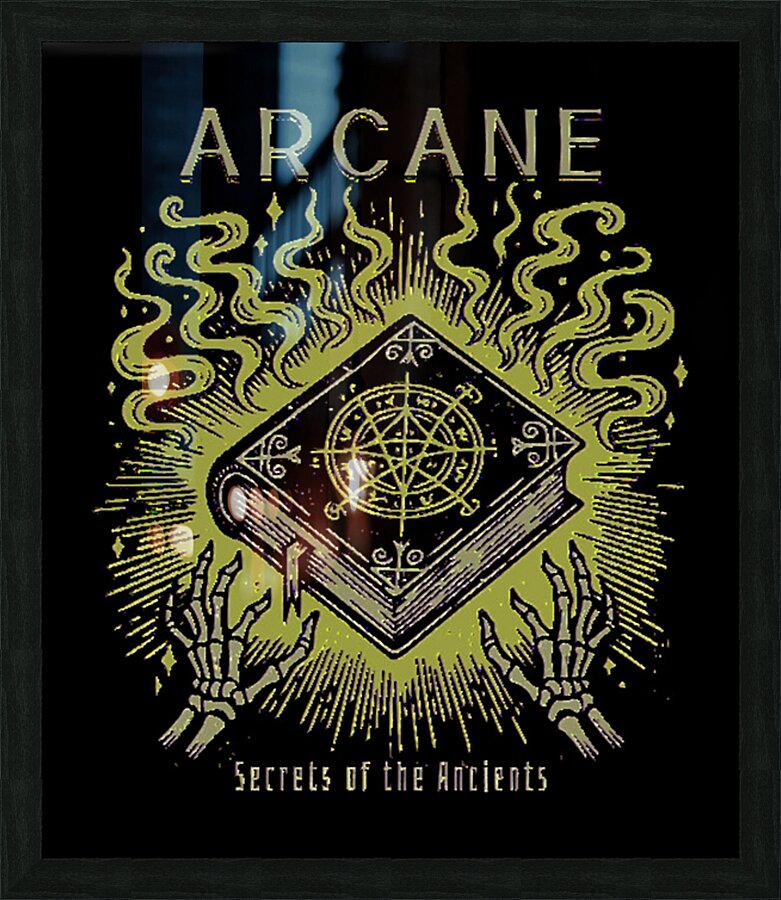 Arcane 46 Picture Frame print