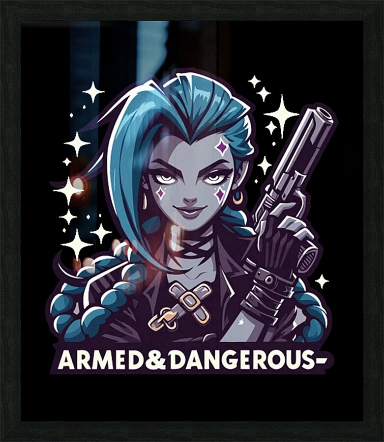 Arcane 50 Picture Frame print
