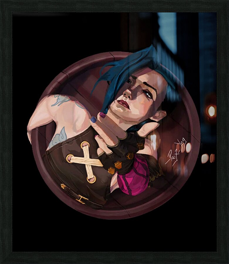 Arcane 52 Picture Frame print