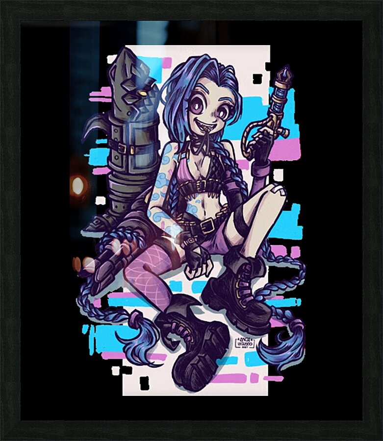 Arcane 55 Picture Frame print