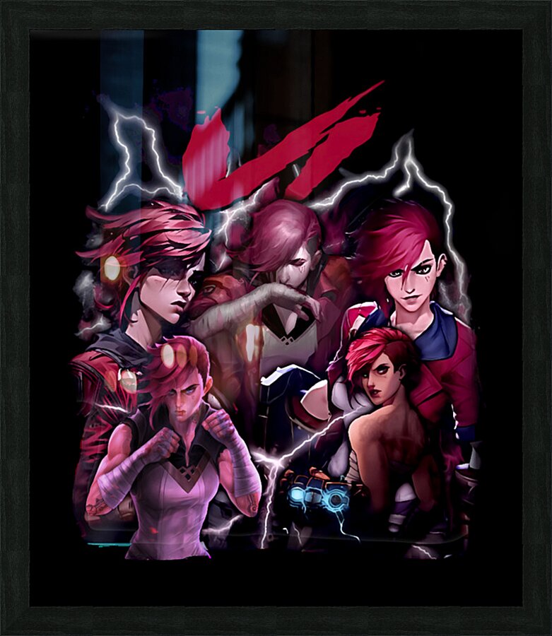 Arcane 2 Picture Frame print