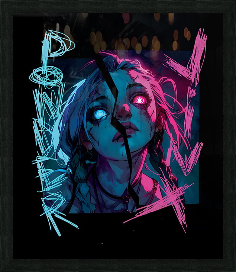 Arcane 3 Picture Frame print