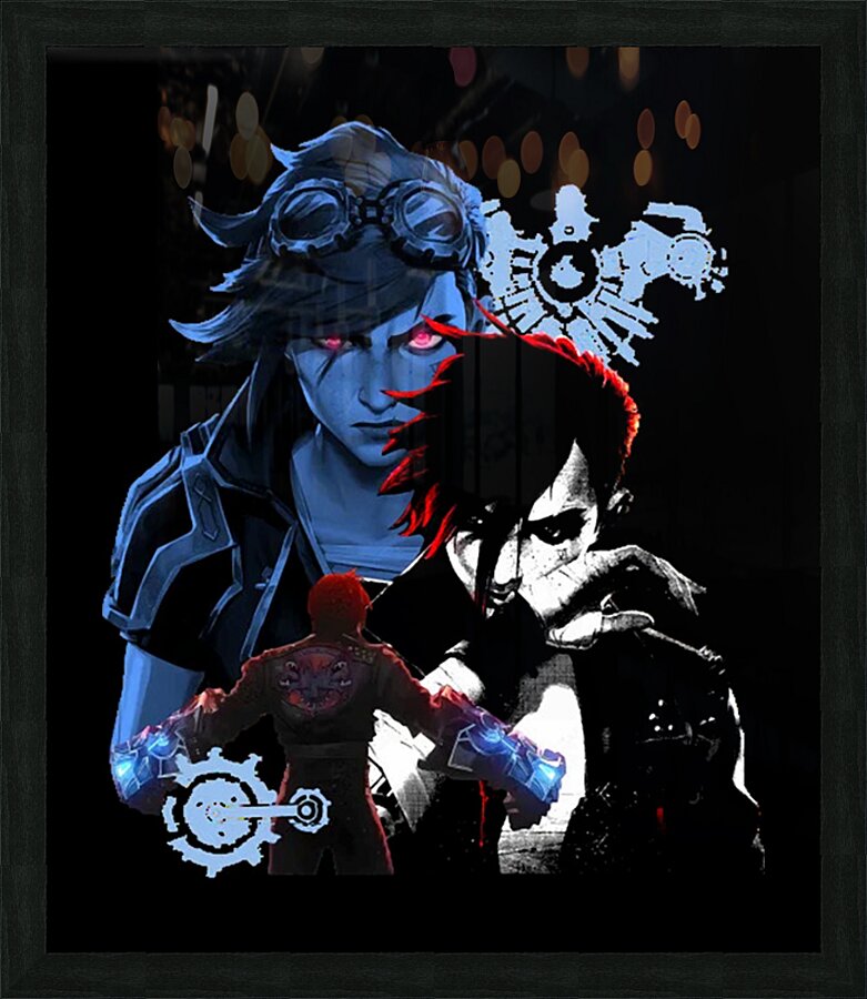 Arcane 8 Picture Frame print