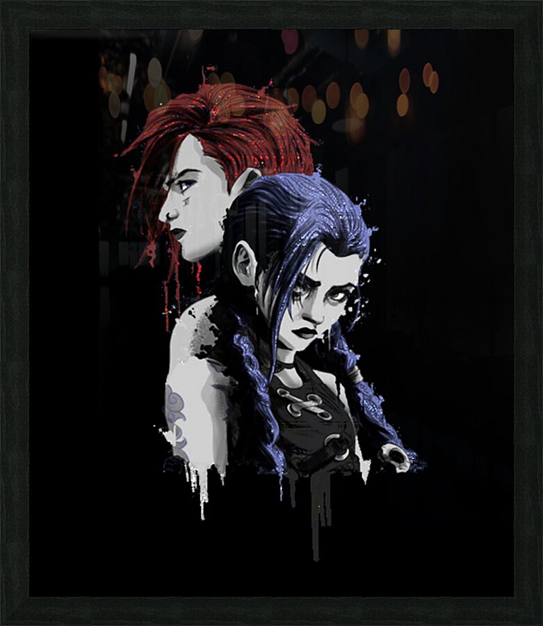 Arcane 10 Picture Frame print