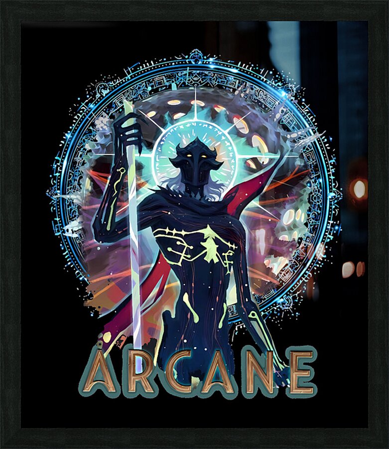Arcane 11 Picture Frame print