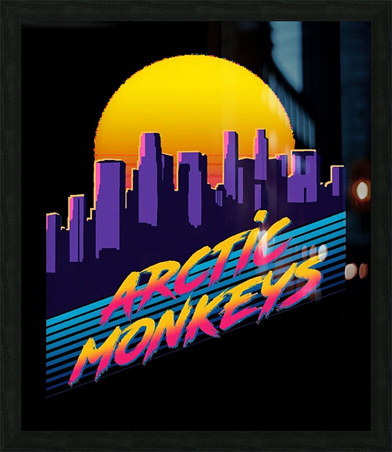 Arctic Monkeys 4 Picture Frame print