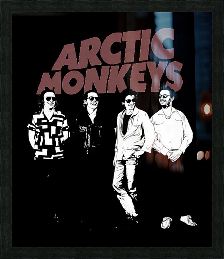 Arctic Monkeys 5 Picture Frame print