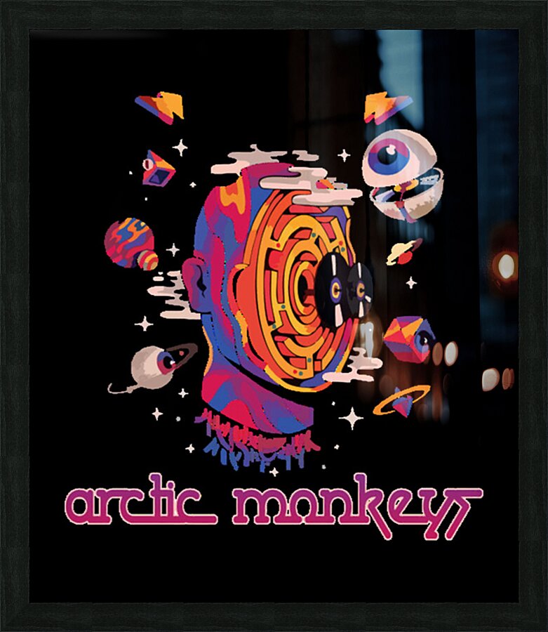 Arctic Monkeys 10 Picture Frame print