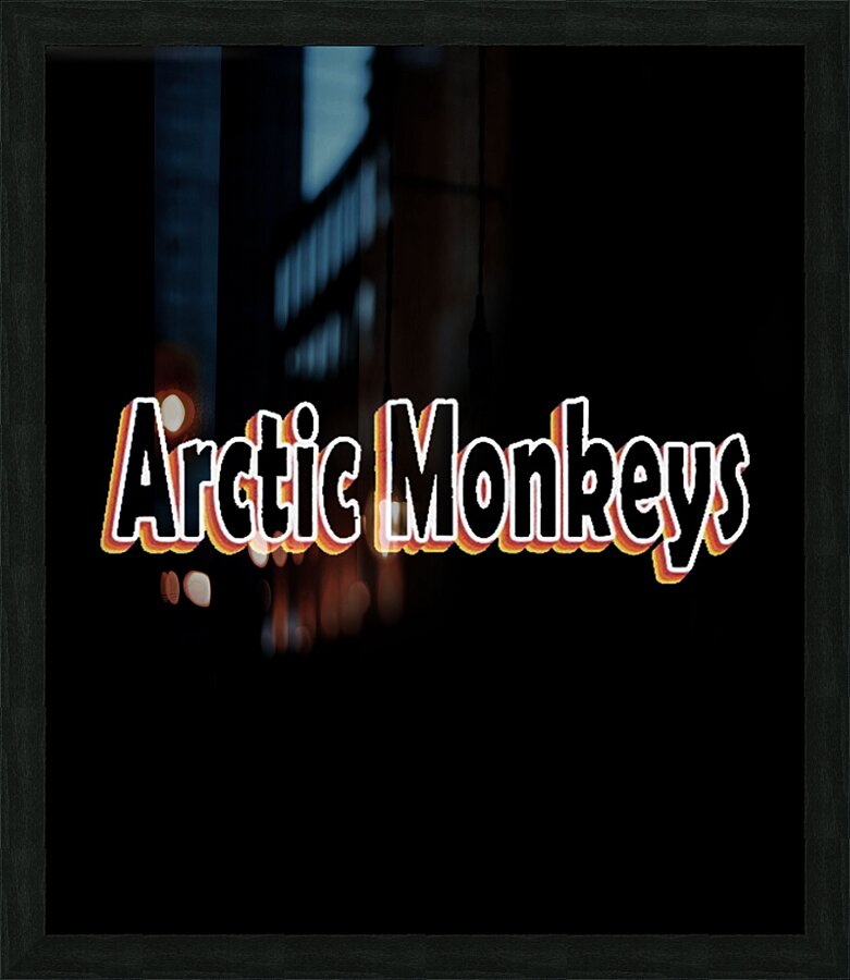 Arctic Monkeys 17 Picture Frame print