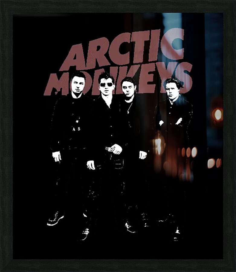 Arctic Monkeys 18 Picture Frame print