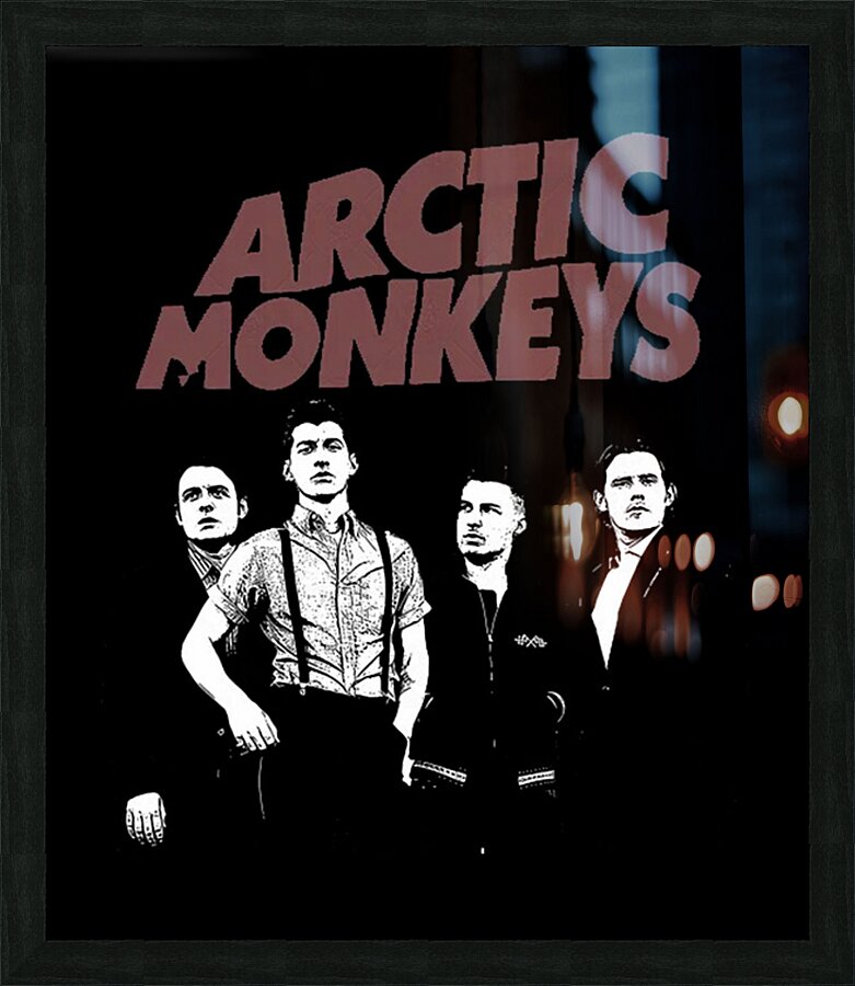 Arctic Monkeys 27 Picture Frame print