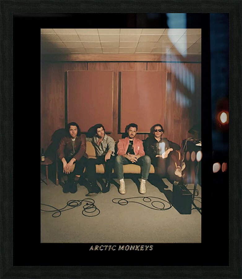 Arctic Monkeys 37 Picture Frame print