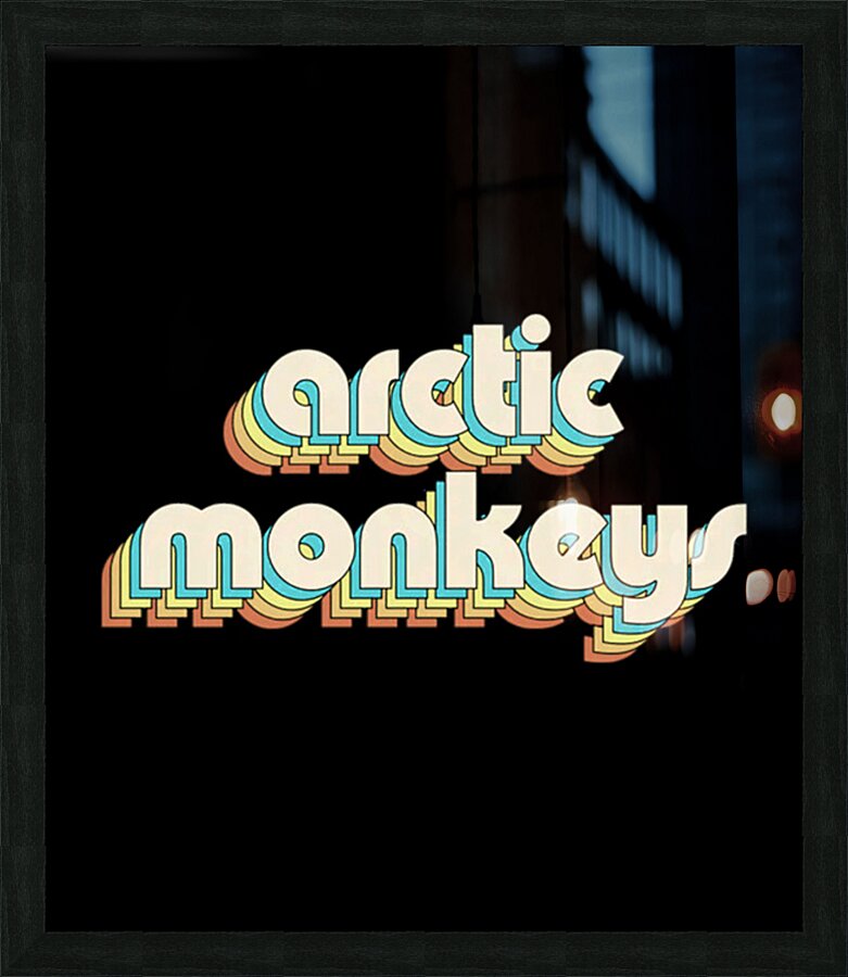 Arctic Monkeys 38 Picture Frame print