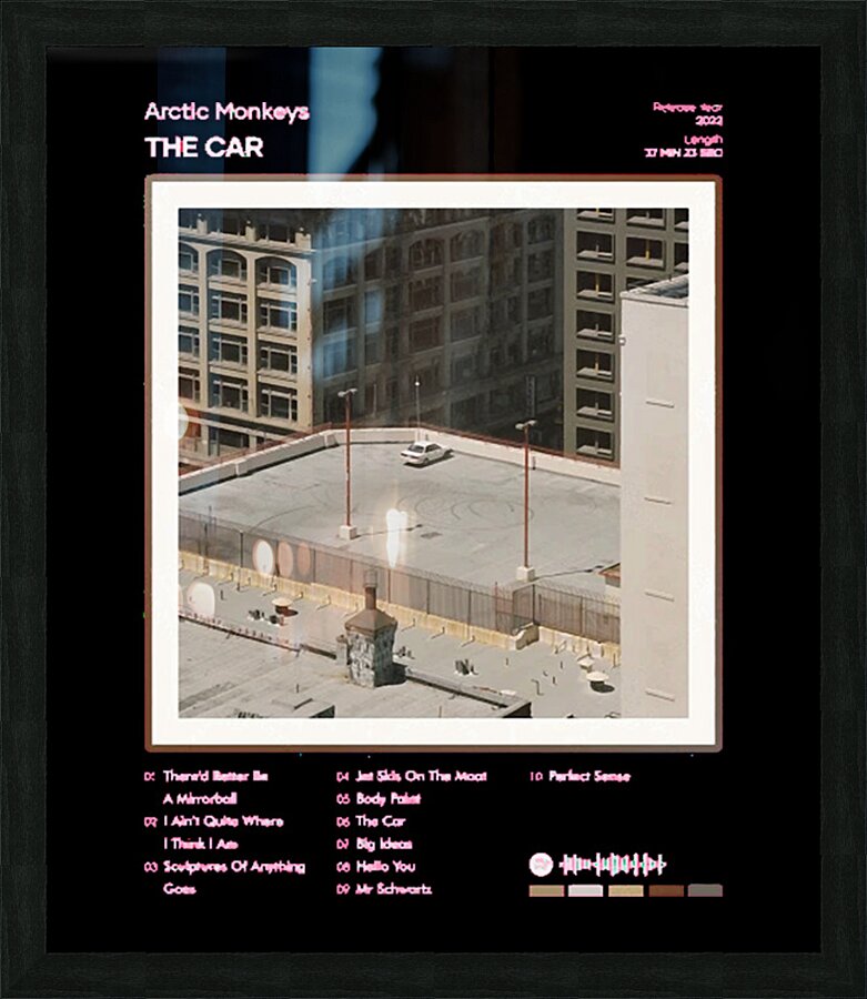 Arctic Monkeys 41 Picture Frame print