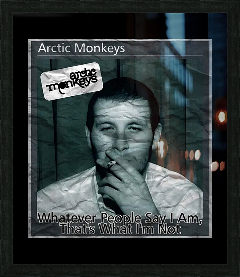 Arctic Monkeys 43 Picture Frame print