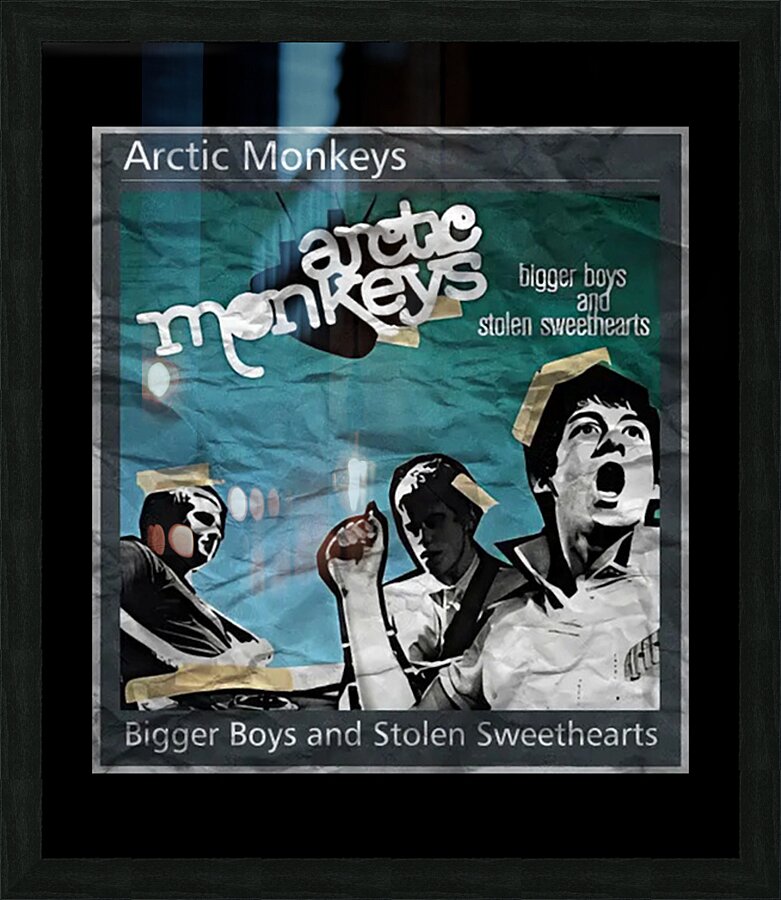 Arctic Monkeys 47 Picture Frame print