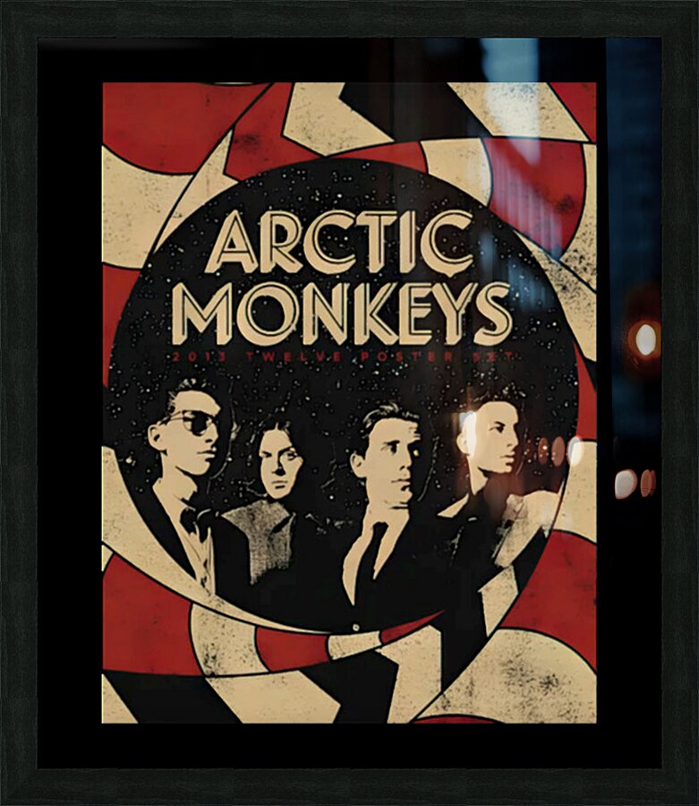 Arctic Monkeys 50 Picture Frame print