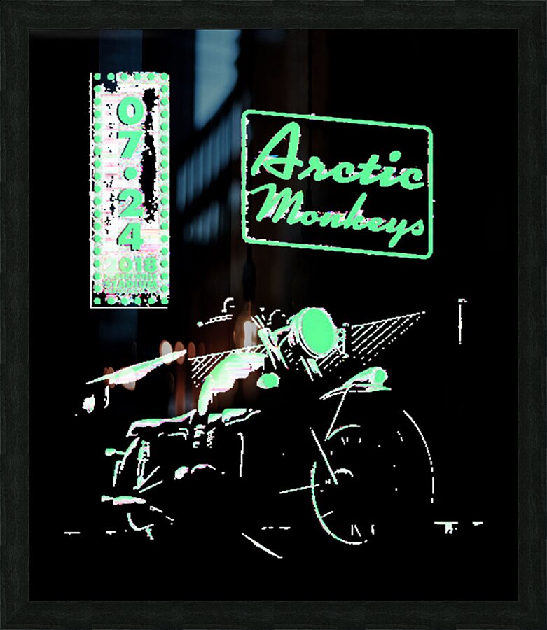 Arctic Monkeys 51 Picture Frame print