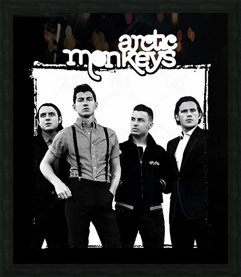 Arctic Monkeys 53 Picture Frame print