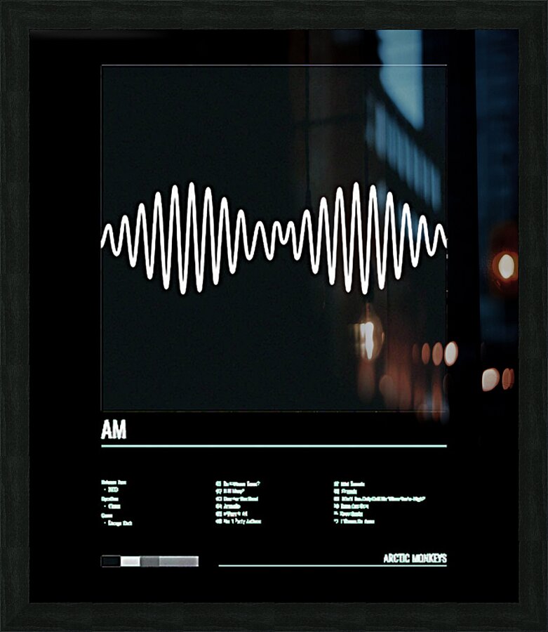Arctic Monkeys 55 Picture Frame print