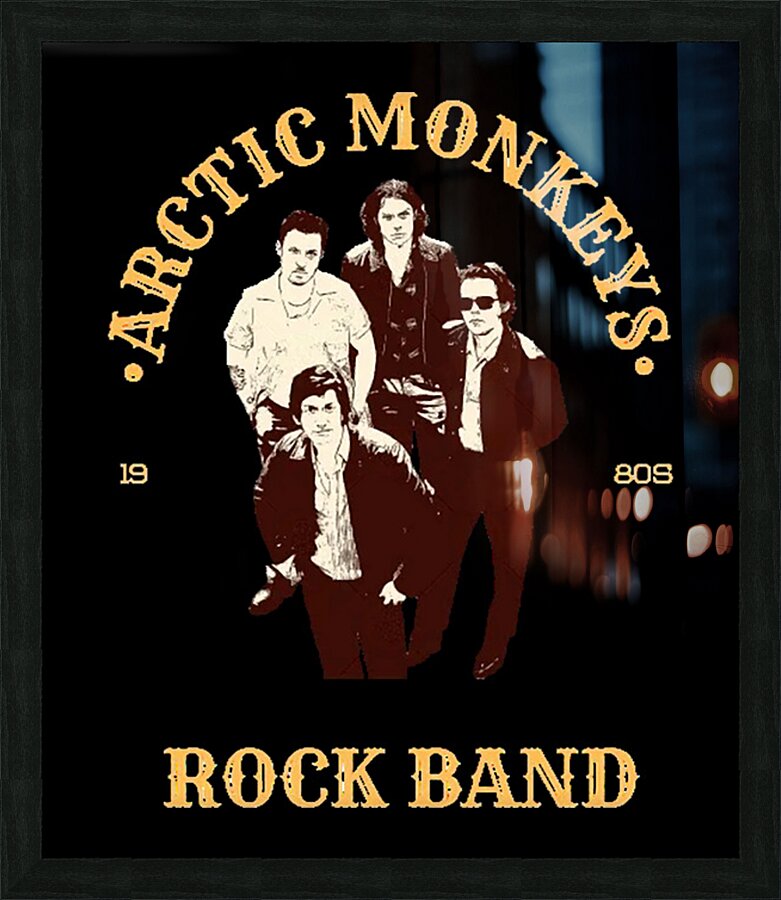 Arctic Monkeys 3 Picture Frame print