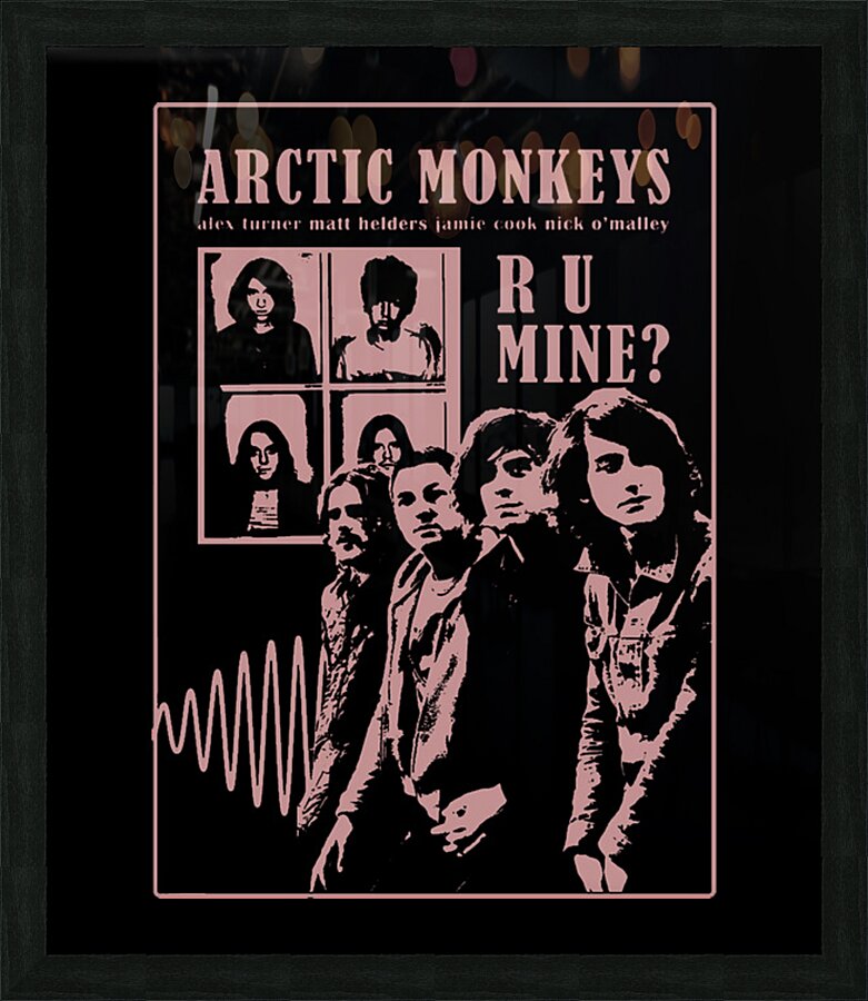 Arctic Monkeys 16 Picture Frame print