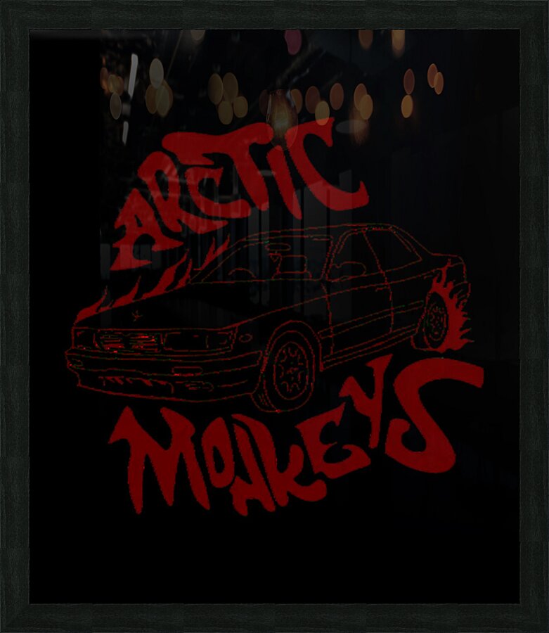 Arctic Monkeys 25 Picture Frame print