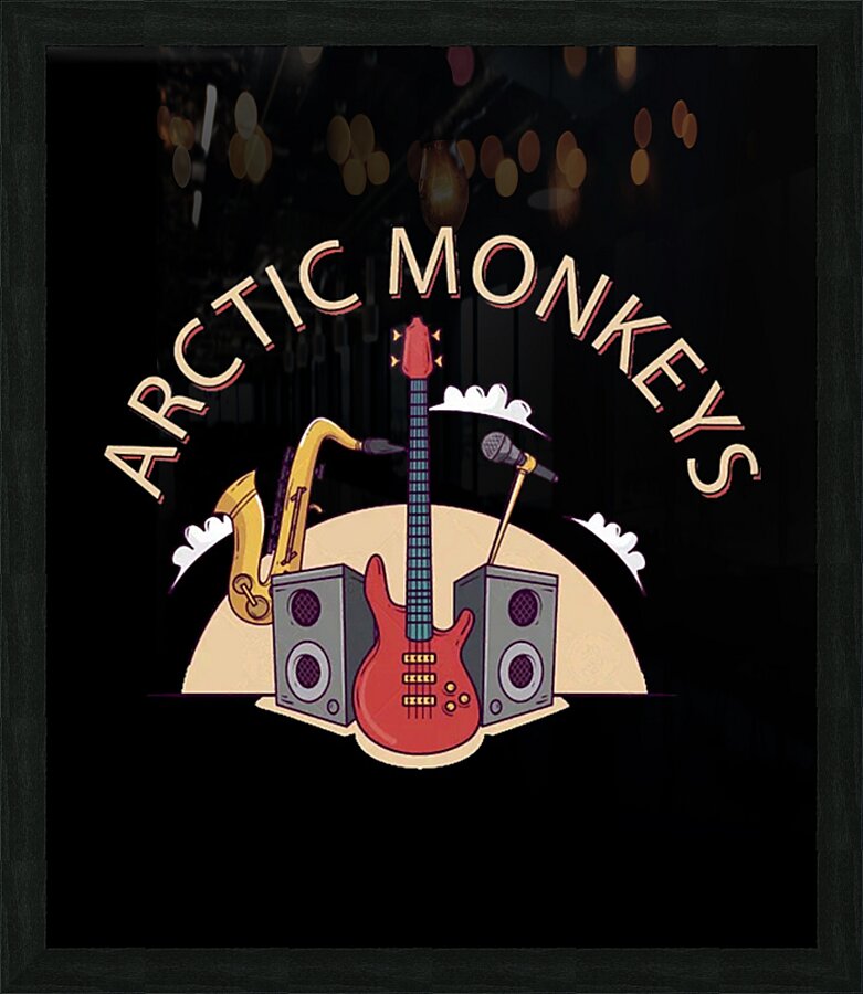 Arctic Monkeys 26 Picture Frame print