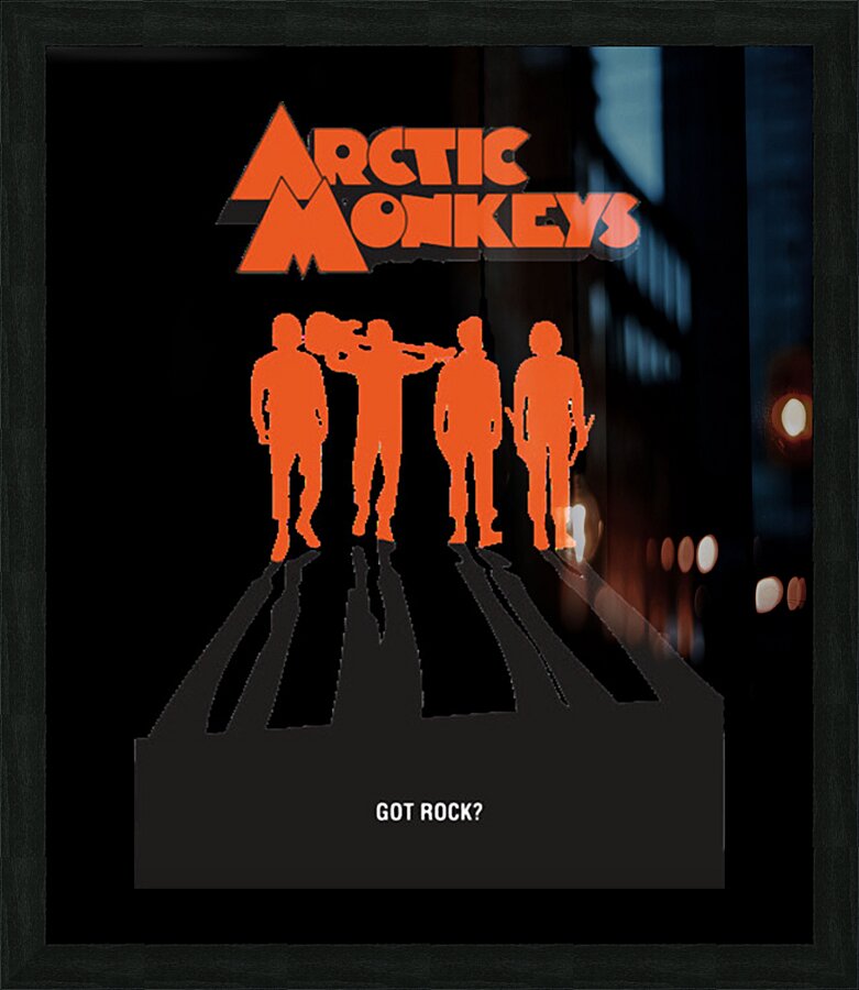 Arctic Monkeys 27 Picture Frame print