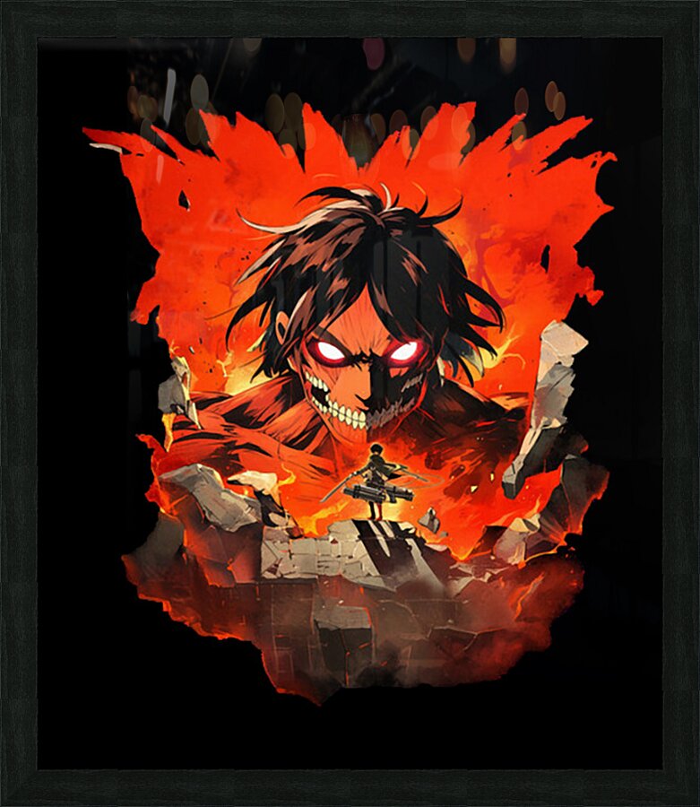 Attack on Titan 3 Picture Frame print