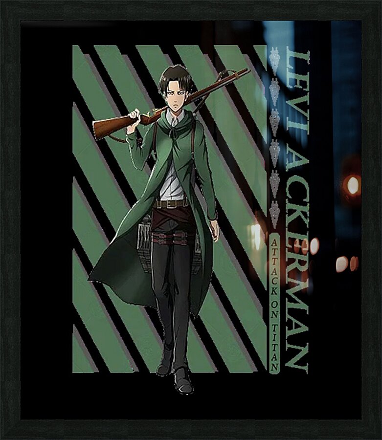 Attack on Titan 9 Picture Frame print