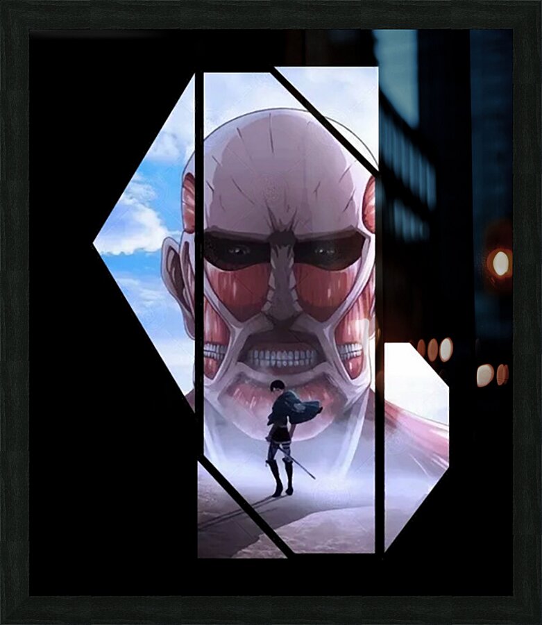 Attack on Titan 18 Picture Frame print