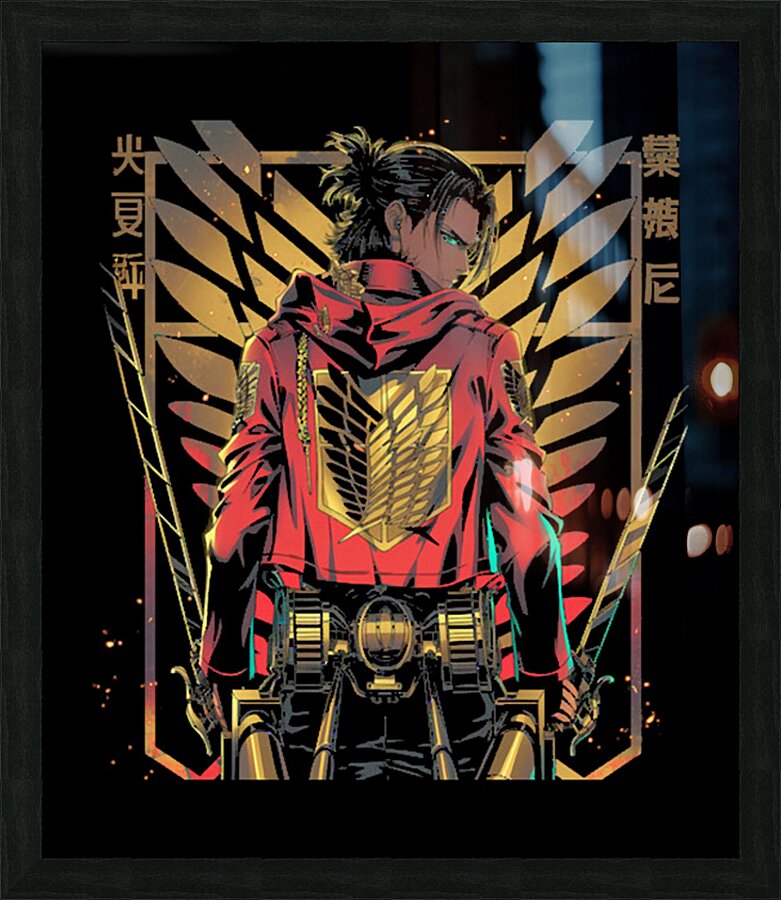 Attack on Titan 21 Picture Frame print