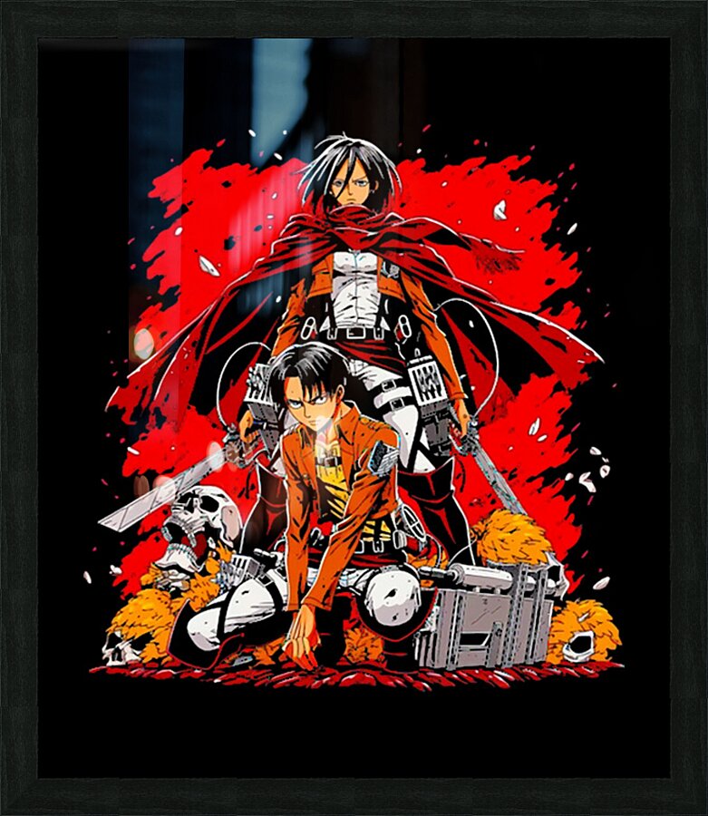 Attack on Titan 22 Picture Frame print