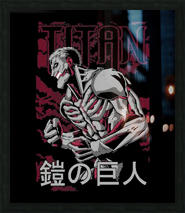 Attack on Titan 24 Picture Frame print