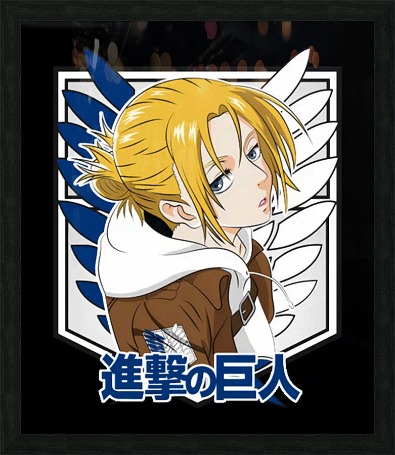 Attack on Titan 25 Picture Frame print