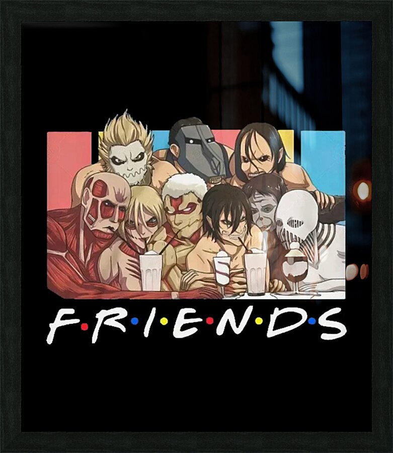 Attack on Titan 27 Picture Frame print