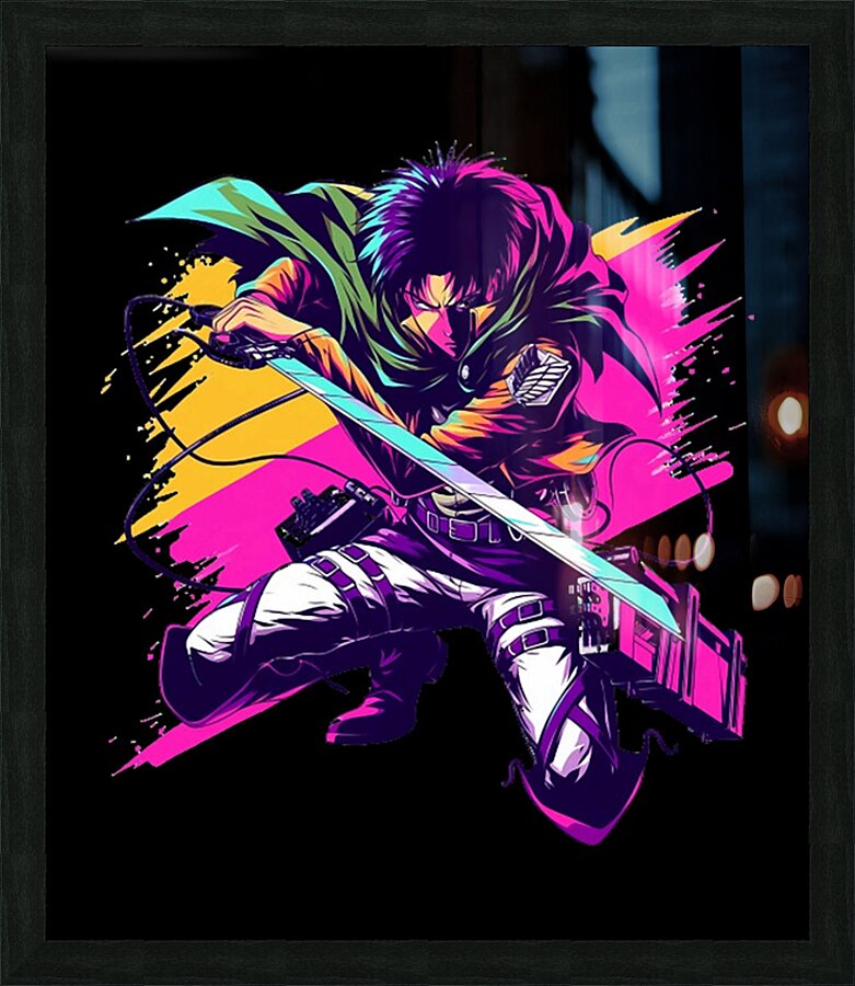 Attack on Titan 28 Picture Frame print