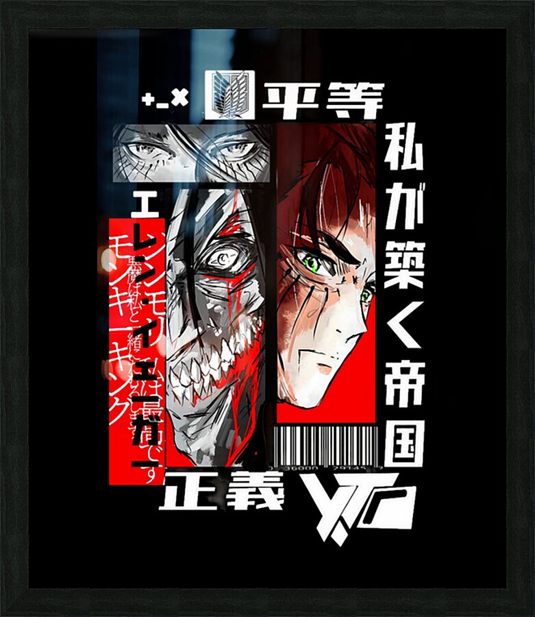 Attack on Titan 29 Picture Frame print