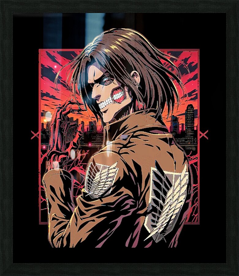 Attack on Titan 30 Picture Frame print