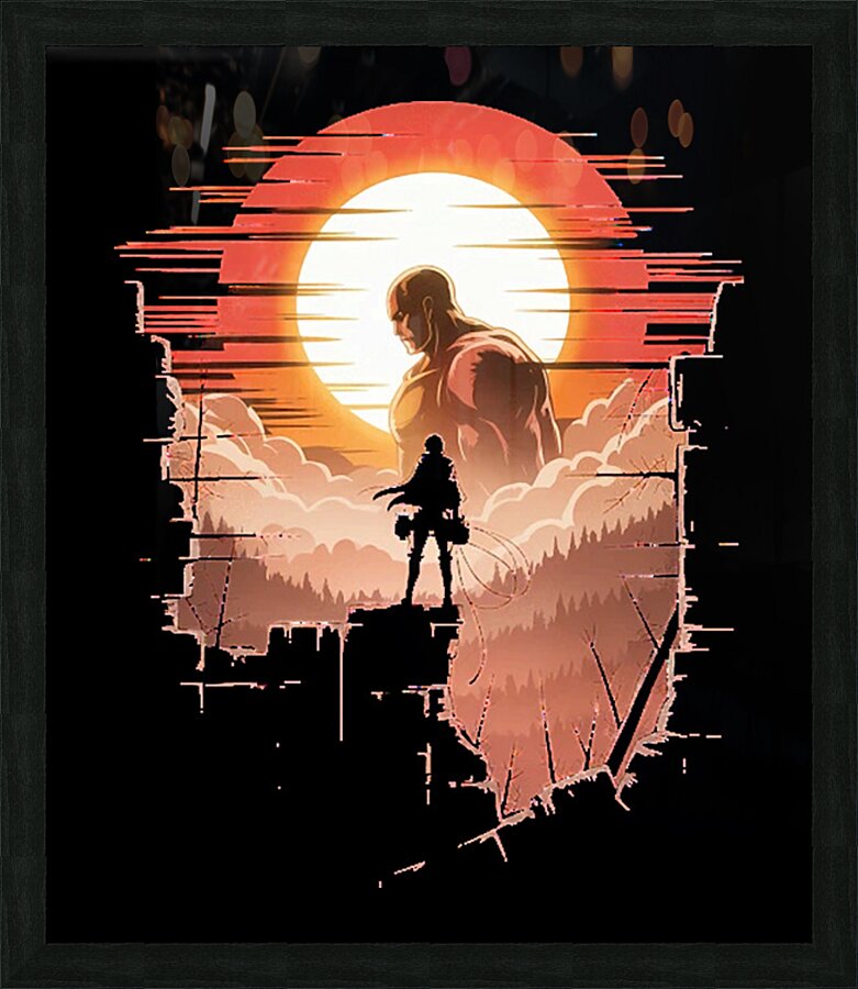 Attack on Titan 32 Picture Frame print