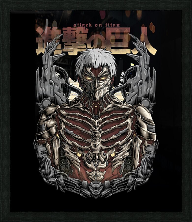 Attack on Titan 33 Picture Frame print