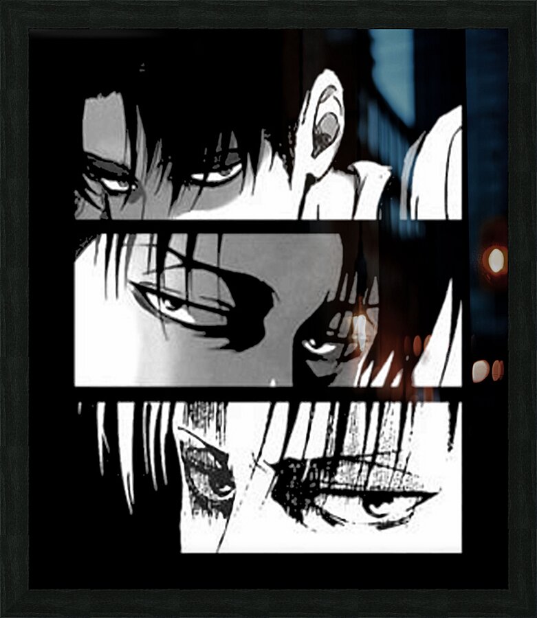 Attack on Titan 34 Picture Frame print