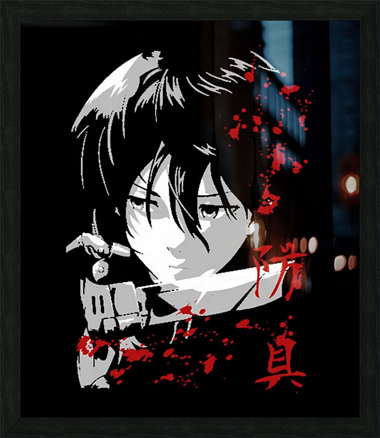 Attack on Titan 35 Picture Frame print