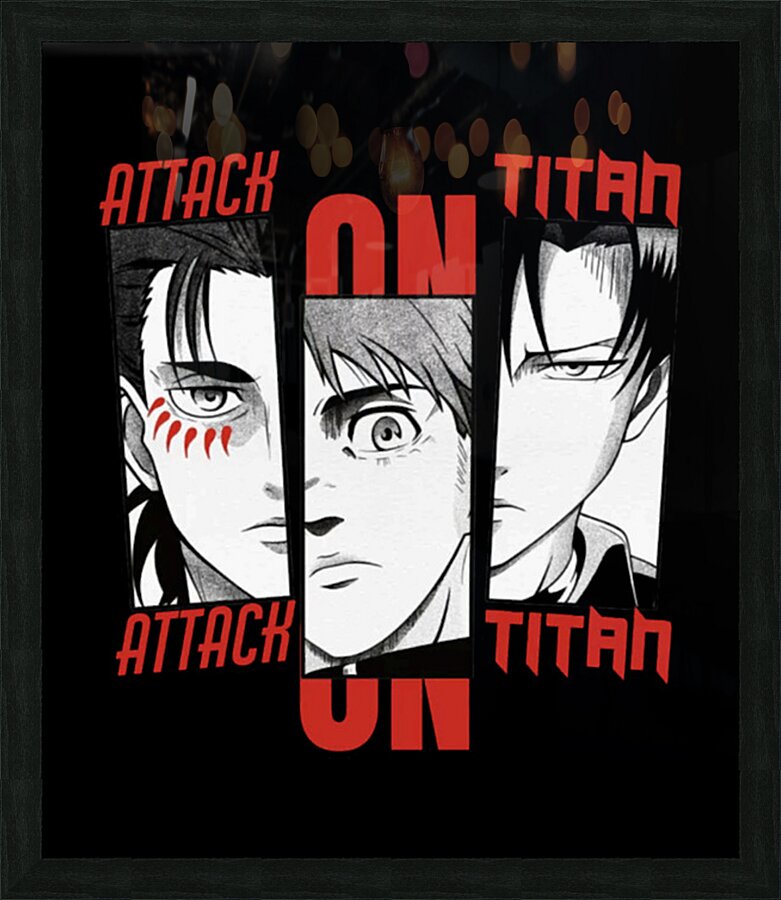 Attack on Titan 36 Picture Frame print